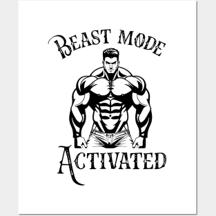 Beast mode Posters and Art